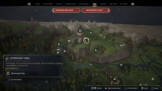 астрономические таблицы Hogwarts Legacy расположение