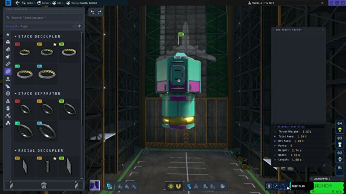 построить ракету Kerbal Space Program 2