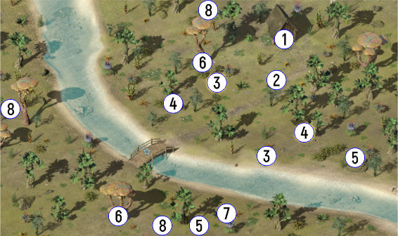 скрытый домик Black Geyser