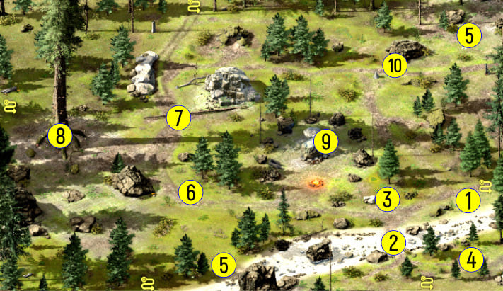 круг лунного камня Black Geyser