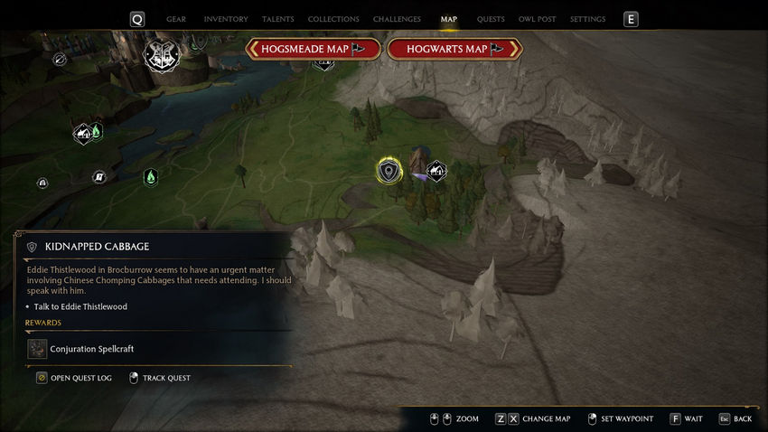 дополнительные квесты Hogwarts Legacy