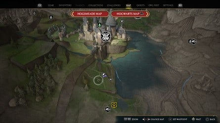 Расположение всех страниц полевого руководства > Южный регион Хогвартса > Инструменты садовника - 4 из 4