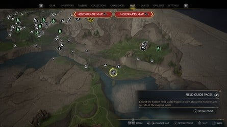 Расположение всех страниц полевого руководства > Крагкрофтшир > Скелет дракона — 4 из 4