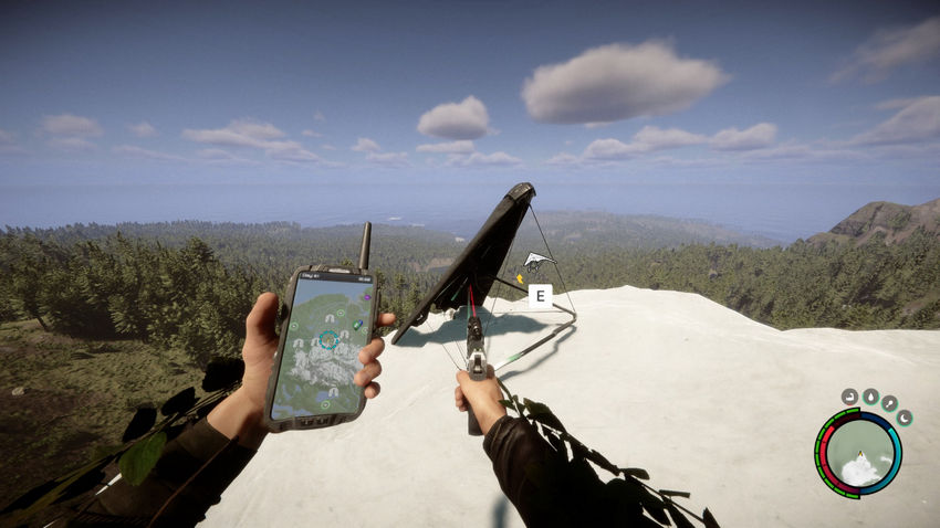 дельтаплан Sons of the Forest