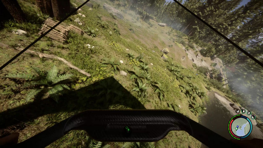 дельтаплан Sons of the Forest