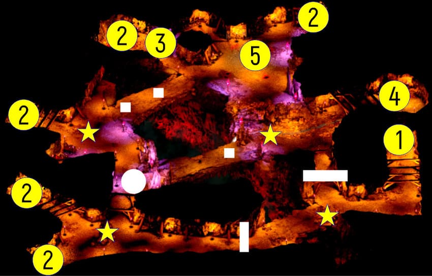 Шахта Дерон-гульда Black Geyser