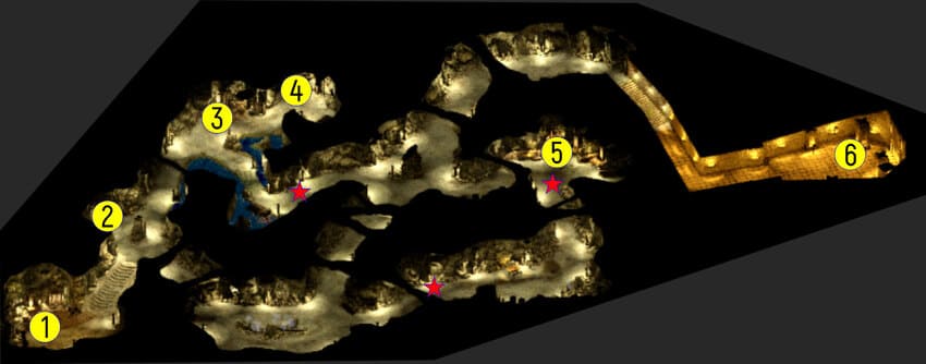 Подземные пещеры в прошлом Black Geyser