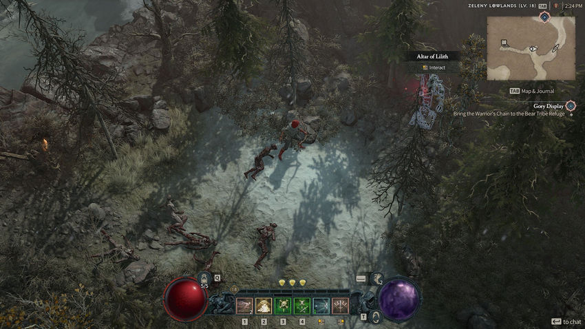 алтарь Лилит Diablo 4 на карте