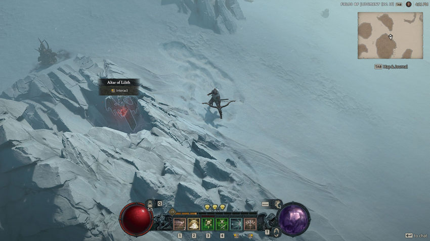 алтарь Лилит Diablo 4 на карте