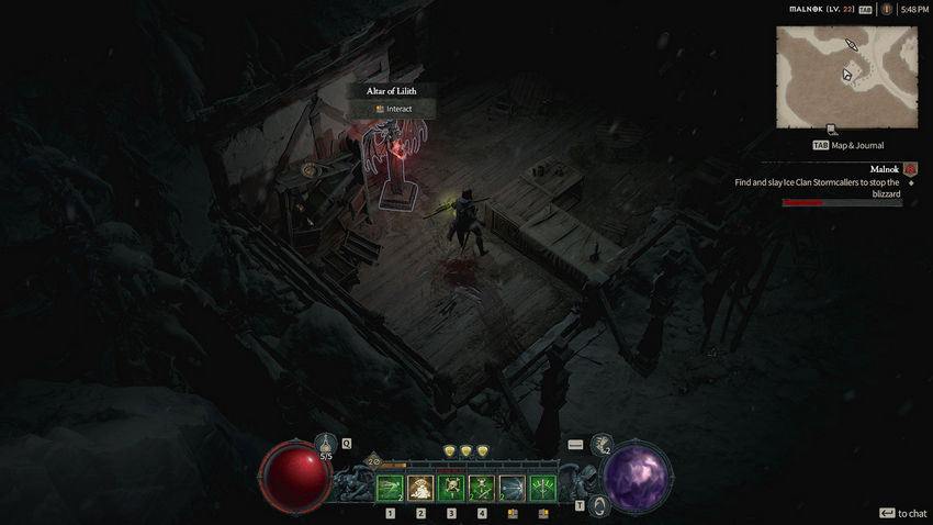 алтарь Лилит Diablo 4 на карте