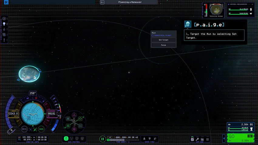 план маневра Kerbal Space Program 2