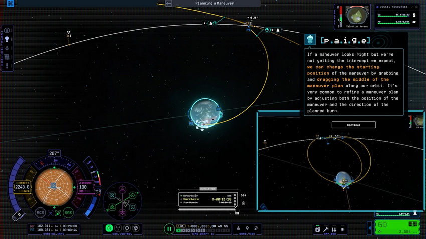 план маневра Kerbal Space Program 2