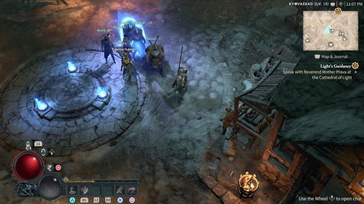 как поставить Diablo IV на паузу