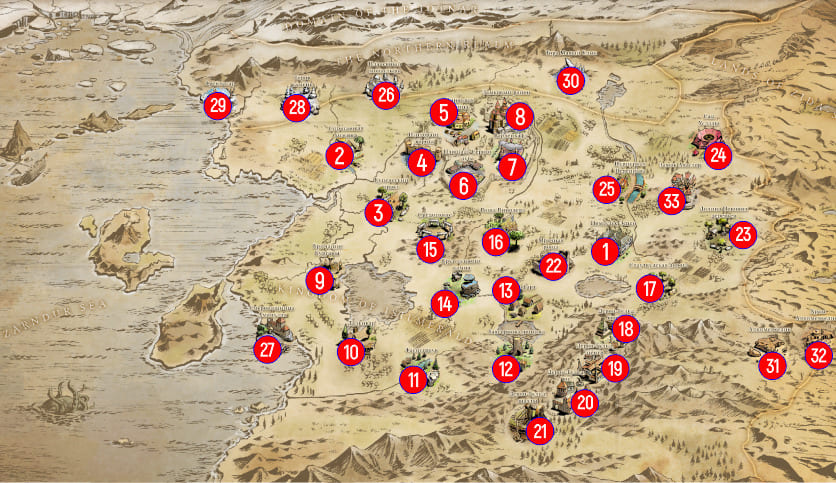 карта страны Йеренгал Black Geyser