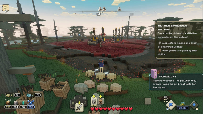 прохождение Minecraft Legends