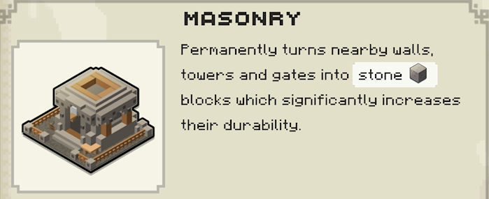 защитные сооружения Minecraft Legends