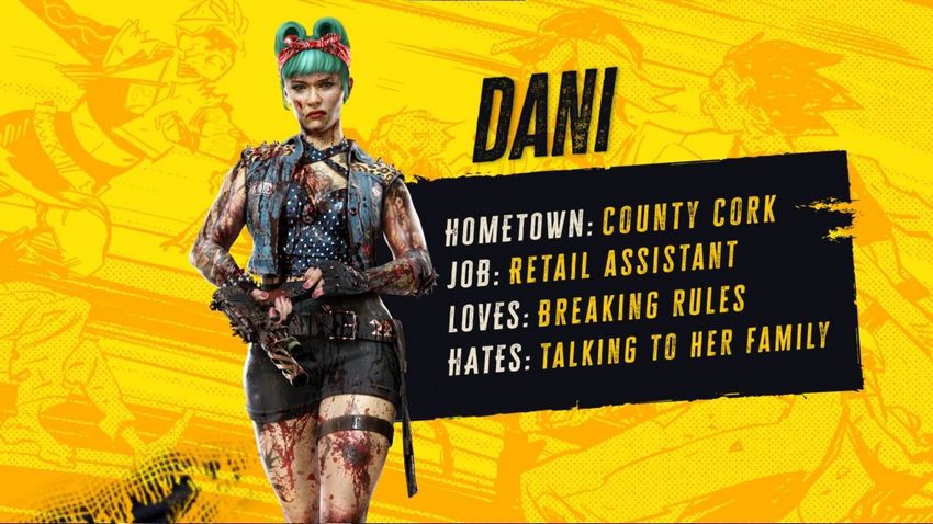 выбор персонажа Dead Island 2