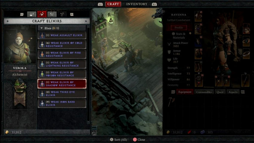 Diablo 4. Эликсиры