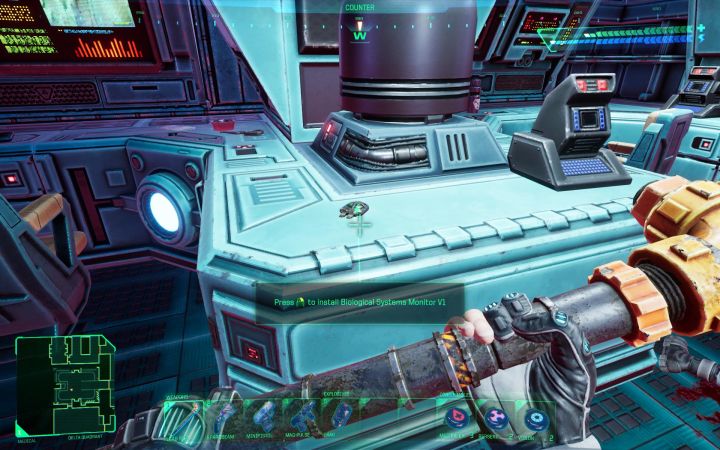 System Shock Remake. Импланты