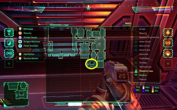 System Shock Remake. Импланты