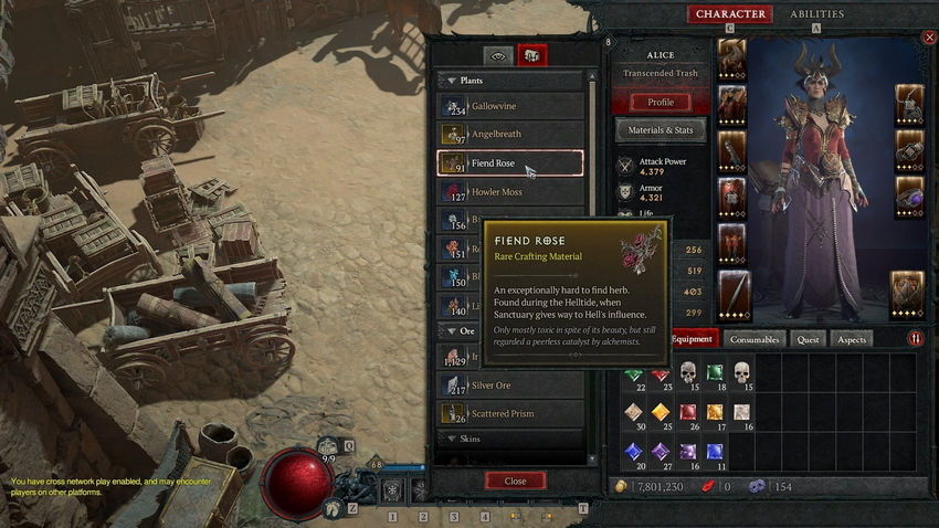 Diablo 4. Дьявольские розы