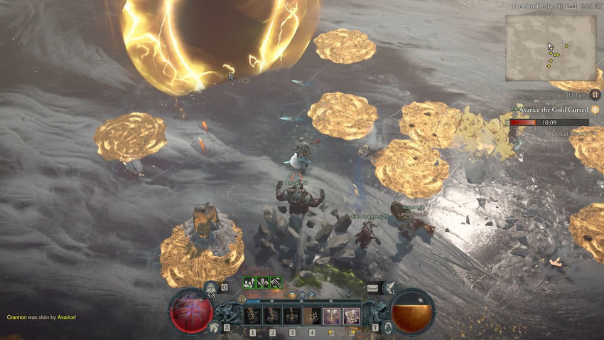 Diablo 4. Золотая Проклятая Алчность