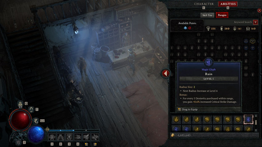 Diablo 4. Глифы