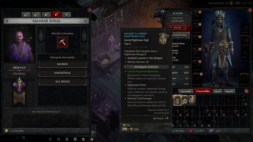 Diablo 4. Кошмарные подземелья