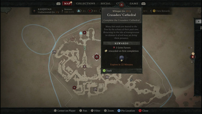 Diablo 4. Древо Шепотов