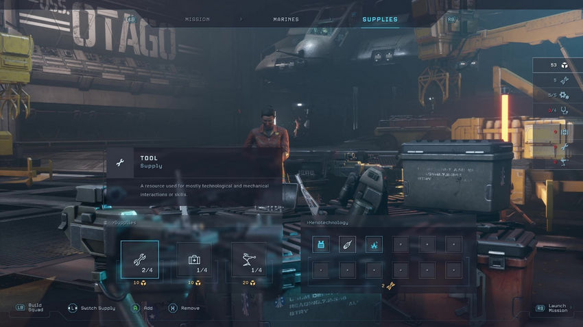 Aliens Dark Descent. Управление ресурсами