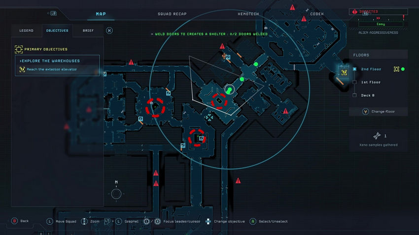 Aliens Dark Descent. Стресс