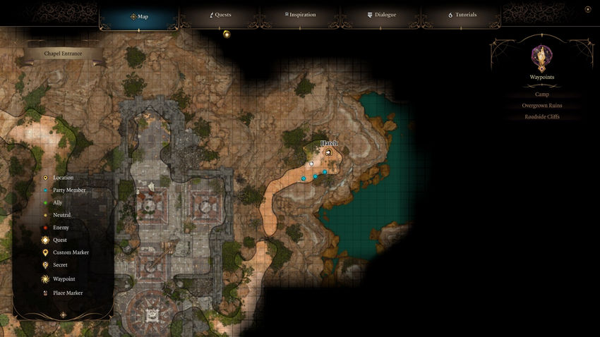 Baldur's Gate 3. Старт