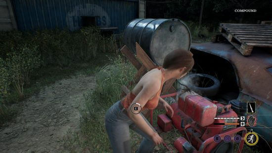 The Texas Chain Saw Massacre. Выход для побега