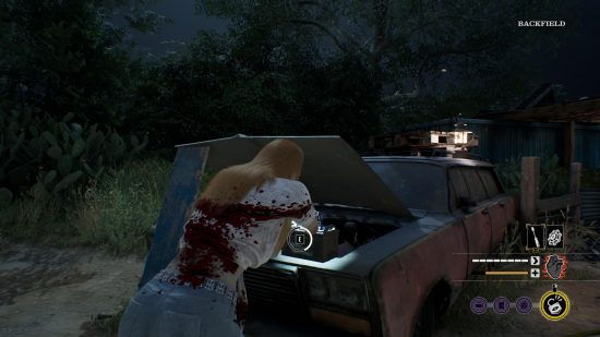 The Texas Chain Saw Massacre. Выход для побега