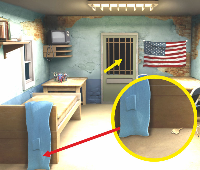 100 дверей побег из тюрьмы прохождение уровень 1