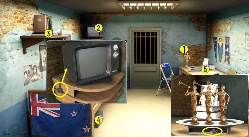 100 дверей побег из тюрьмы прохождение уровень 4