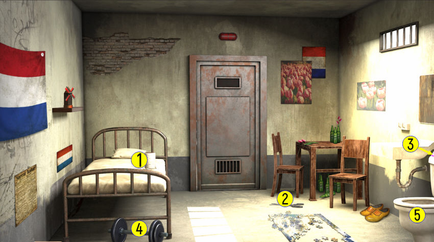 100 дверей побег из тюрьмы прохождение уровень 5