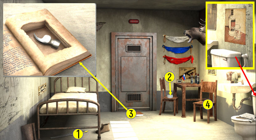 100 дверей побег из тюрьмы прохождение уровень 8