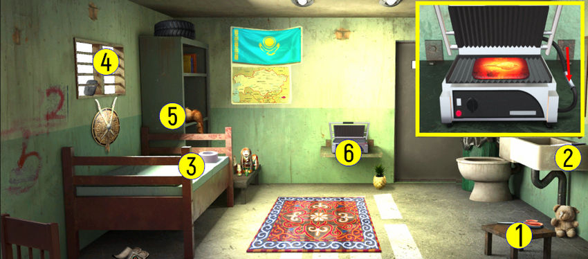 100 дверей побег из тюрьмы прохождение уровень 14