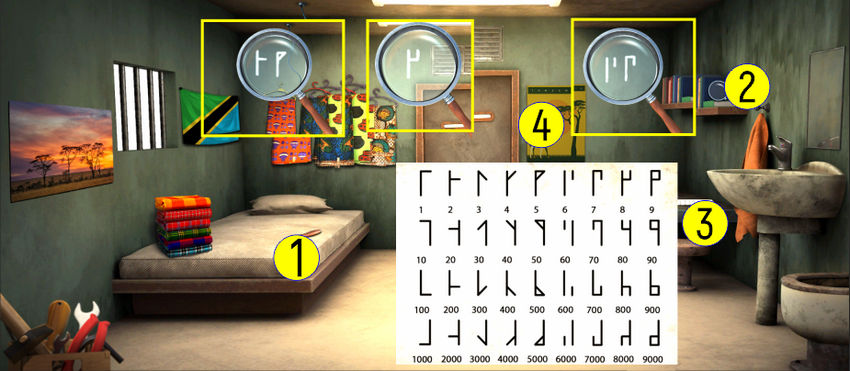 100 дверей побег из тюрьмы прохождение уровень 22
