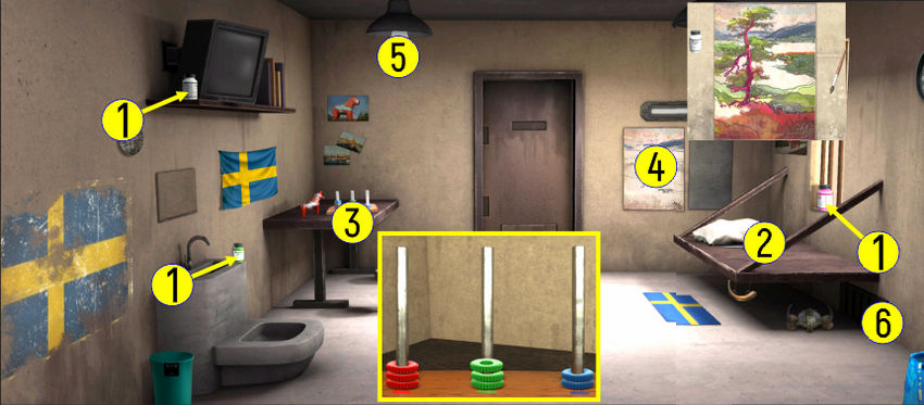 100 дверей побег из тюрьмы прохождение уровень 30