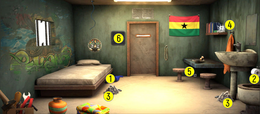 100 дверей побег из тюрьмы прохождение уровень 50