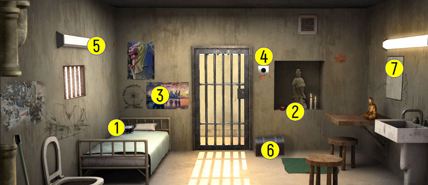 100 дверей побег из тюрьмы прохождение уровень 53