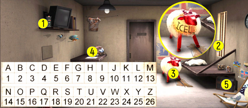 100 дверей побег из тюрьмы прохождение уровень 54