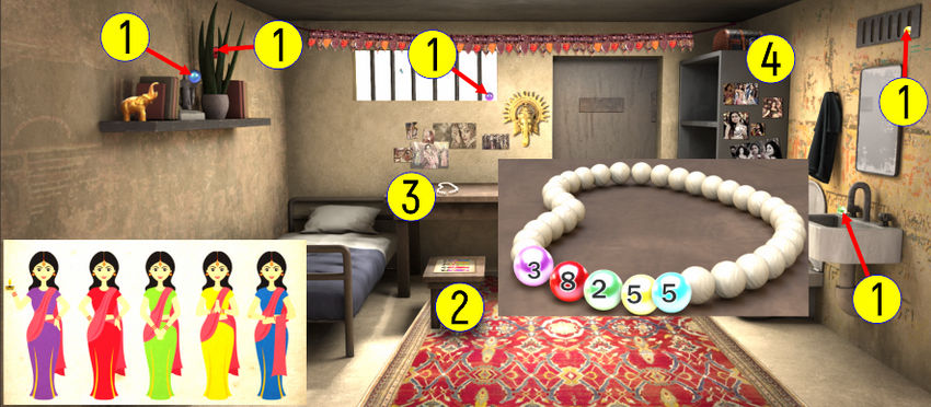 100 дверей побег из тюрьмы прохождение уровень 67