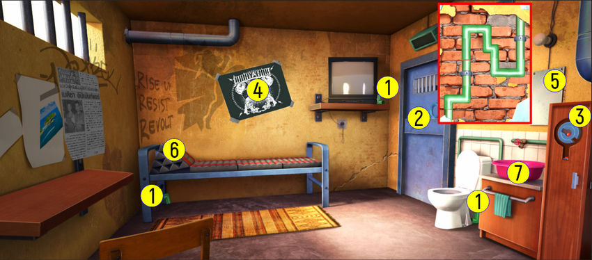 100 дверей побег из тюрьмы прохождение уровень 86