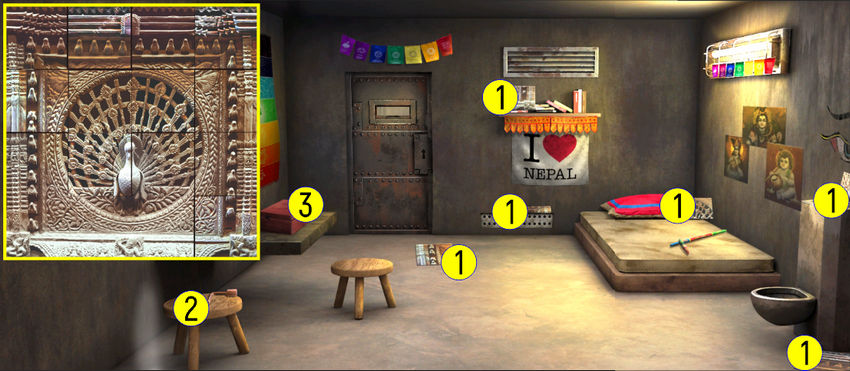 100 дверей побег из тюрьмы прохождение уровень 87