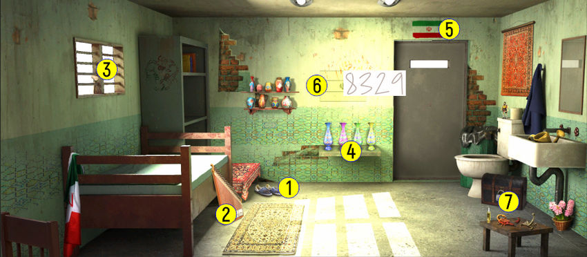 100 дверей побег из тюрьмы прохождение уровень 89