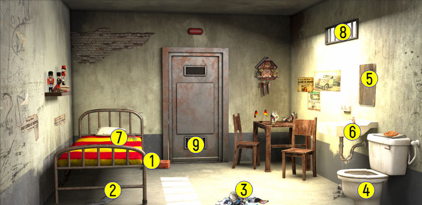 100 дверей побег из тюрьмы прохождение уровень 92