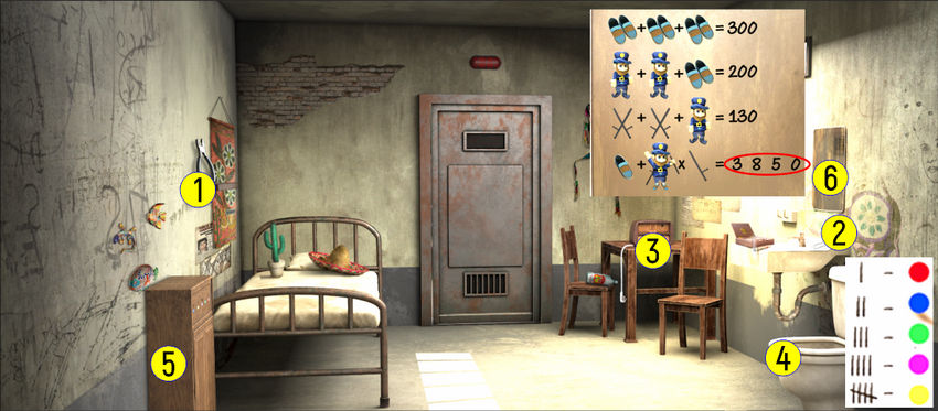 100 дверей побег из тюрьмы прохождение уровень 111